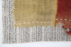 Tapisserie Murale Textile Vintage, Tenture Design, Art Textile, 88x106 Cm