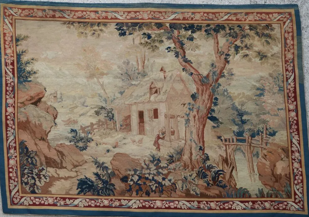 Tapisserie à pointe d’aiguille 1900