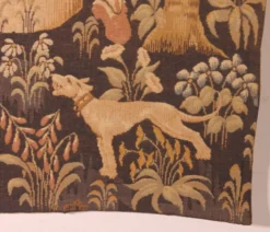 tapisserie représentant la pesée et l'art de forger