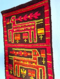 Tapisserie suédoise mcm flat weave, rölakan