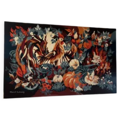 Tapisserie sur cadre Hervé Lelong