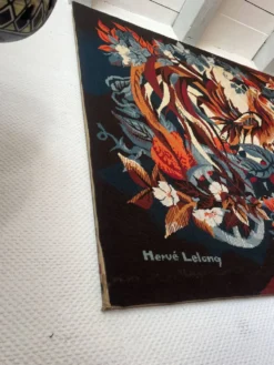 Tapisserie sur cadre Hervé Lelong
