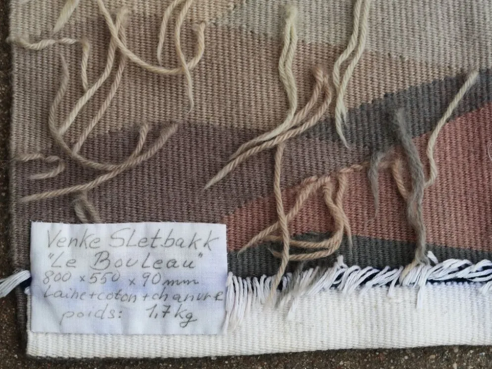 Tapisserie Venke Sletbakk « Le Bouleau » 1970
