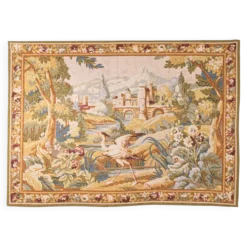 Tapisserie Verdure, Manufacture Robert Four, Aubusson, 1980s