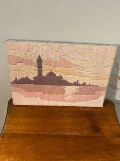 Tapisserie vintage en laine