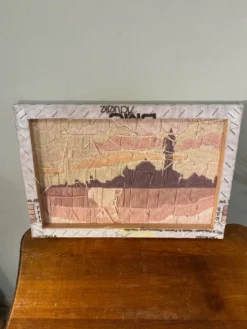 Tapisserie vintage en laine