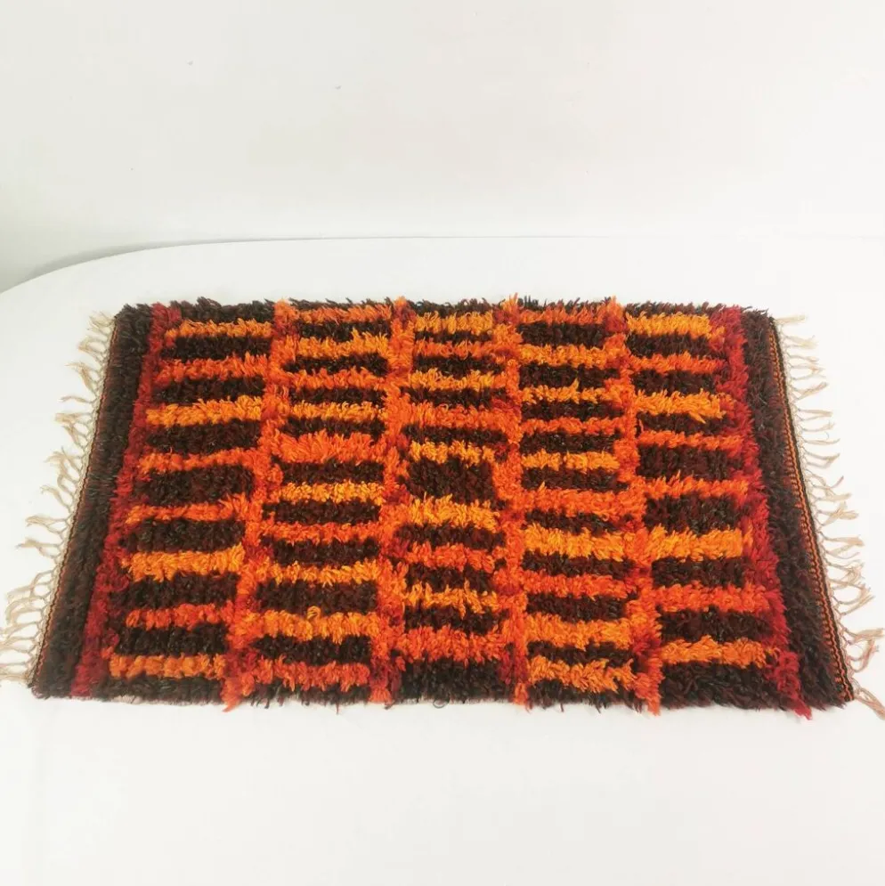 Tapis space age, Danemark, années 1960.