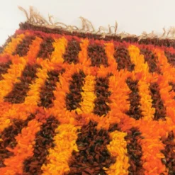 Tapis space age, Danemark, années 1960.