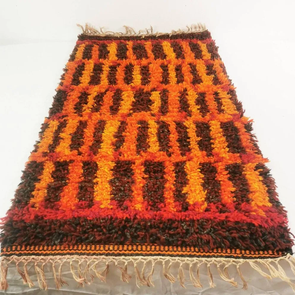 Tapis space age, Danemark, années 1960.