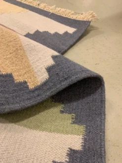 Tapis suédois du milieu du siècle Röllakan années 1960