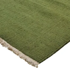 Tapis tissé en jute 160x230 vert
