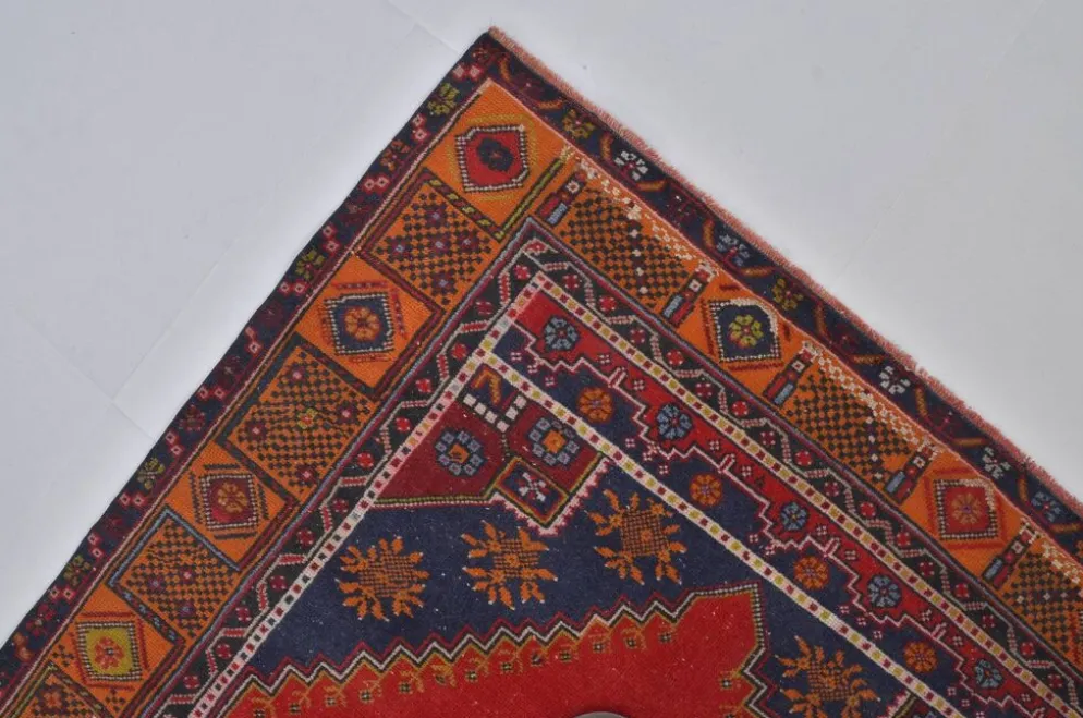 Tapis tribal fait main Oushak sku 1836