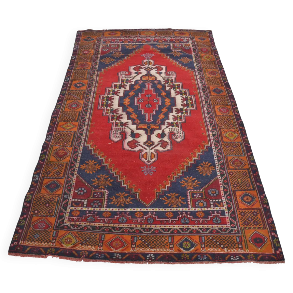 Tapis tribal fait main Oushak sku 1836