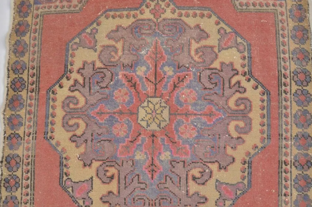 Tapis tribal vintage Oushak sku m67