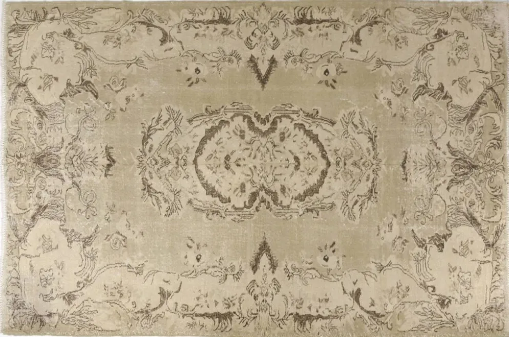 Tapis turc vintage beige sku825