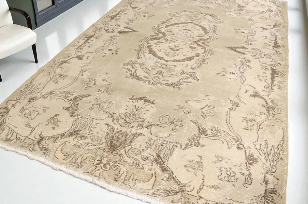 Tapis turc vintage beige sku825