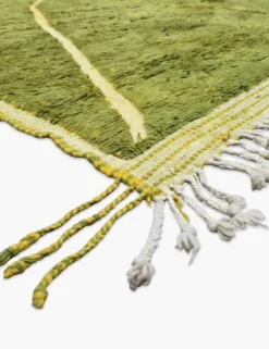 Tapis Vert Beni Ouarain - 416 x 320 cm