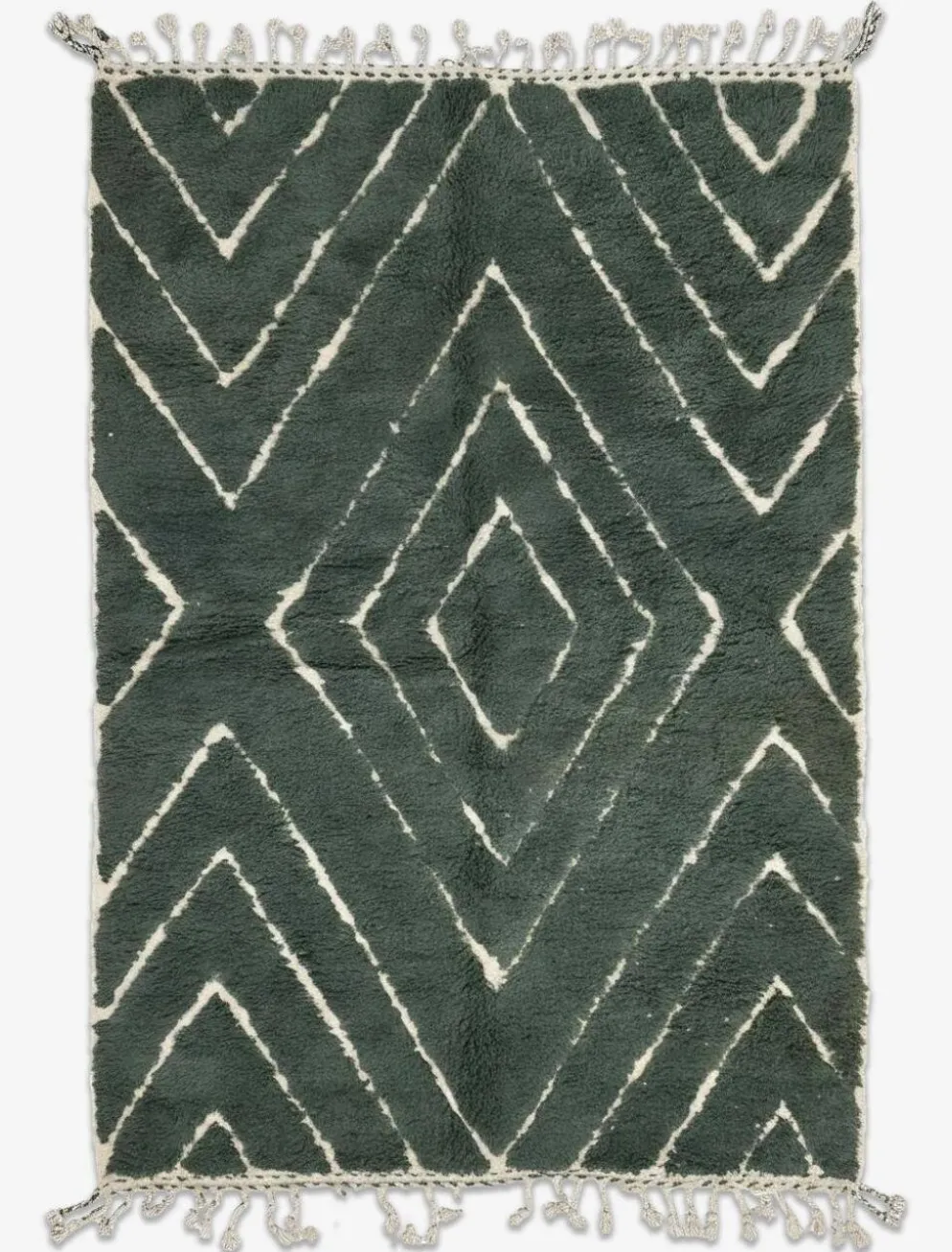 Tapis Vert Marocain - 298 x 205 cm
