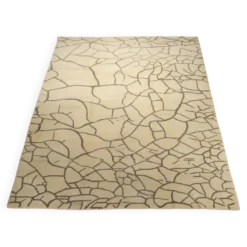 Tapis vintage Cretto Sartori en laine, nœud fin, 118 x 157 in