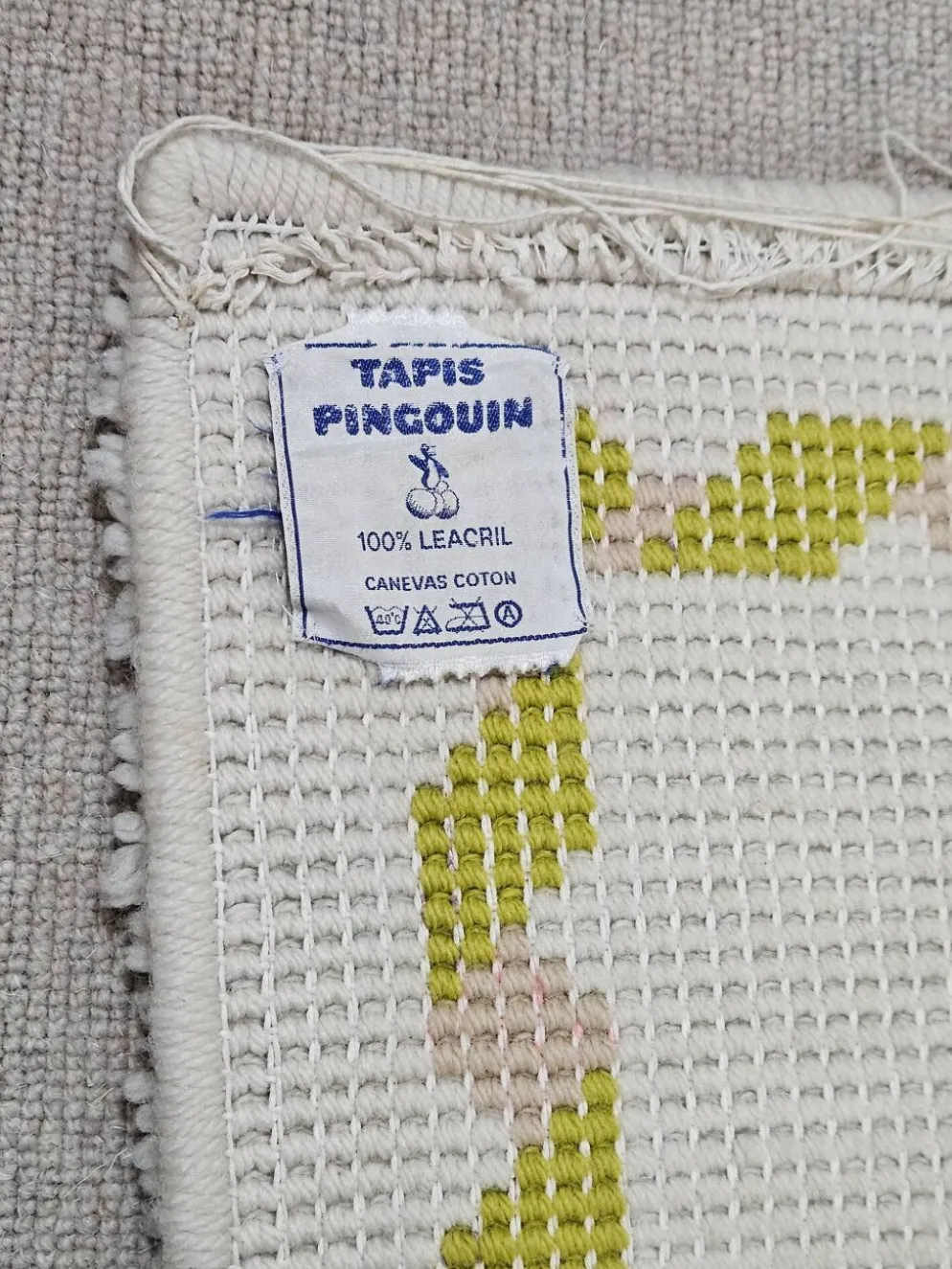 Tapis vintage des années 70