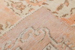 Tapis vintage doux de style géométrique fait main, 5x8, 156x241 cm