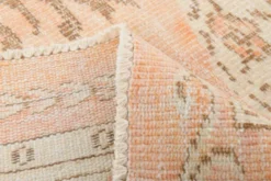 Tapis vintage doux de style géométrique fait main, 5x8, 156x241 cm