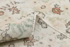 Tapis vintage en laine beige 286x186