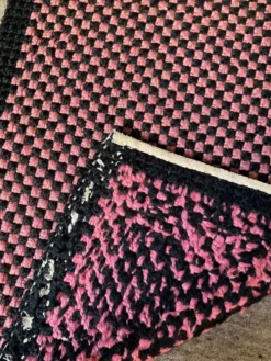 Tapis vintage en laine tissée