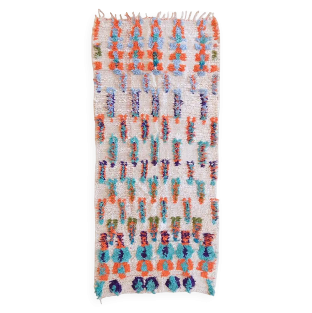 Tapis vintage Marmoucha - 232 x 95 cm