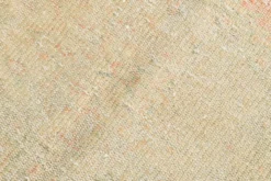 Tapis vintage Oushak rose blush et vert sauge pour salon, 166x266 cm