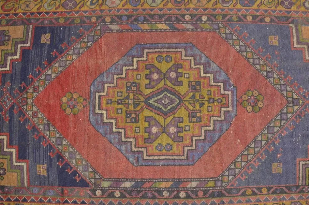 Tapis vintage Oushak sku a-34