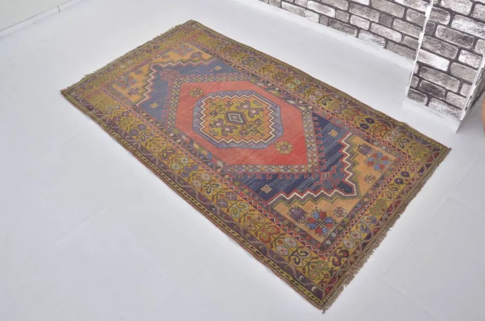 Tapis vintage Oushak sku a-34