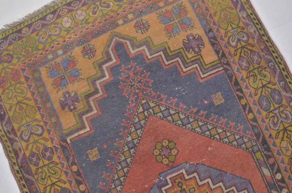 Tapis vintage Oushak sku a-34