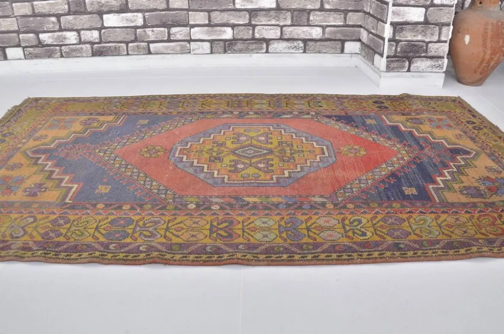Tapis vintage Oushak sku a-34