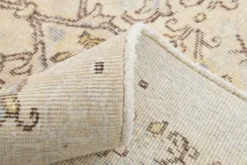 Tapis vintage turc beige doux de ferme 6x9, 170x275 cm