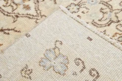 Tapis vintage turc beige doux de ferme 6x9, 170x275 cm