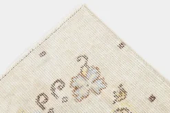 Tapis vintage turc beige doux de ferme 6x9, 170x275 cm