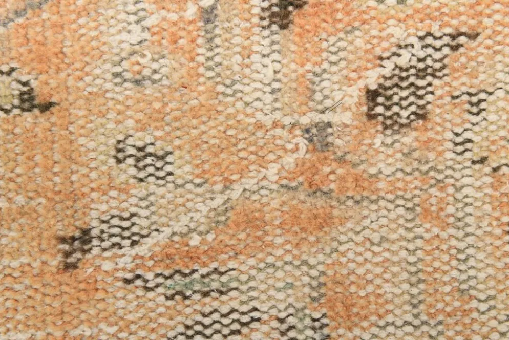 Tapis vintage turc tissé à la main couleur pêche, 179x288 cm