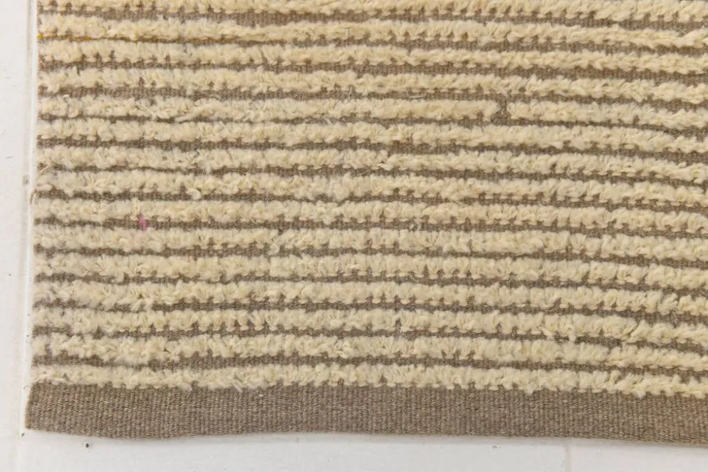 Tapis 3x10 pour tapis de course turc Haallway marron Beige, 82x306Cm SKU 35079