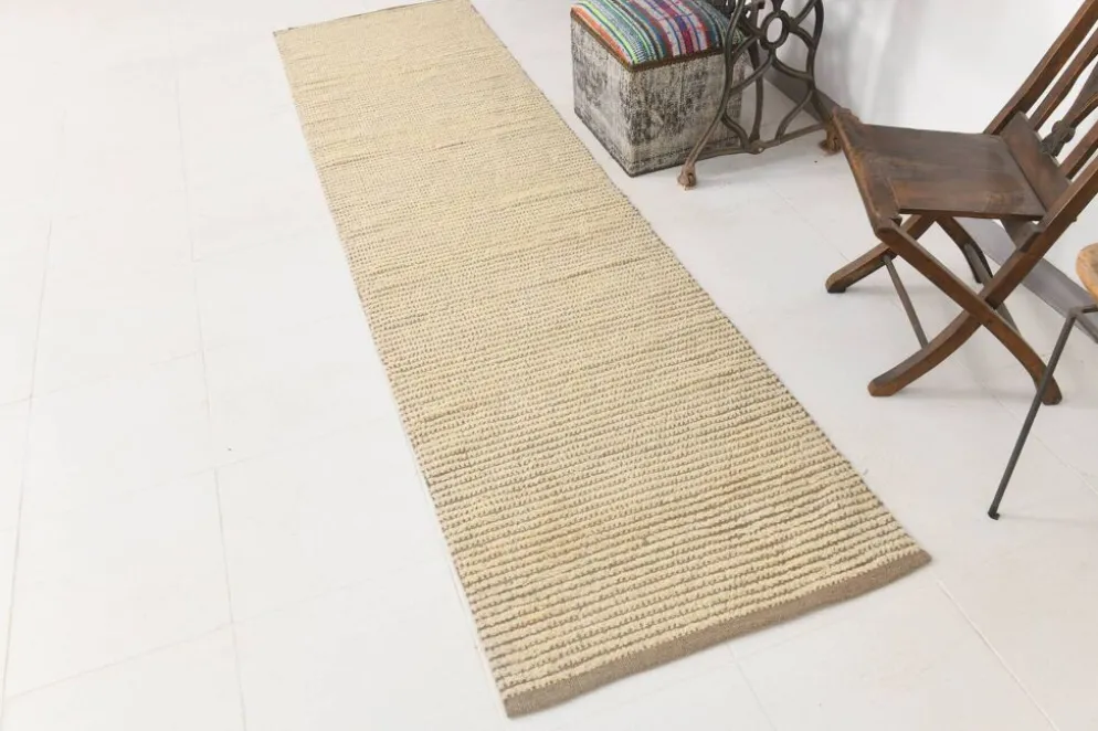 Tapis 3x10 pour tapis de course turc Haallway marron Beige, 82x306Cm SKU 35079