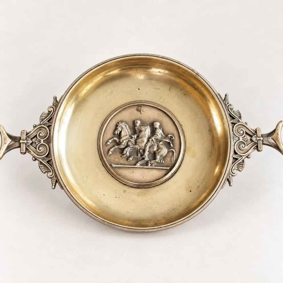 Tazza / coupe en Bronze Ferdinand Barbedienne