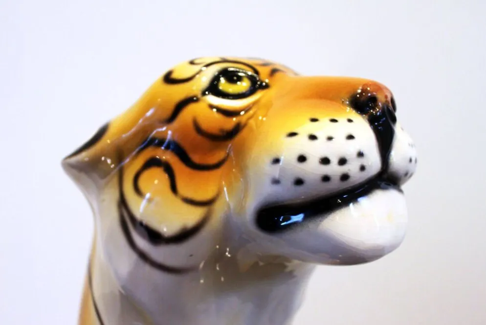 Tigre en céramique, Italie, 1970