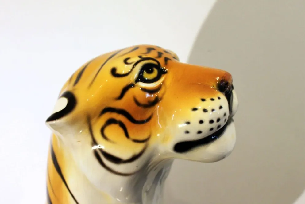 Tigre en céramique, Italie, 1970