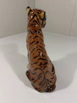 Tigre en céramique italienne, années 1970