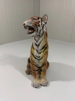 Tigre en céramique italienne, années 1970