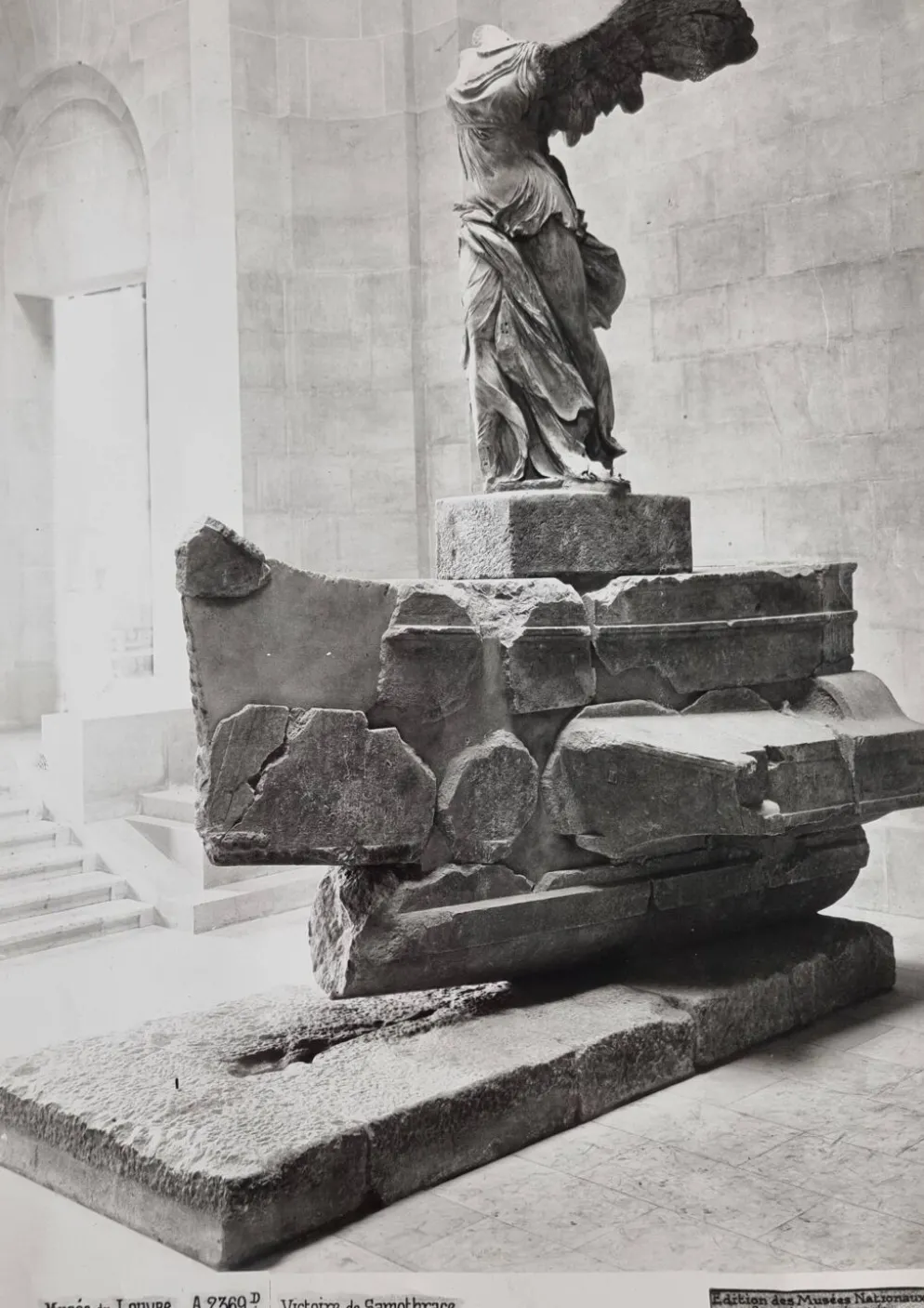 Tirage argentique Victoire de Samothrace Édition Musées Nationaux 22x30 cm