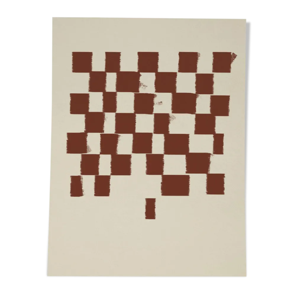 Tirage d’art Echiquier, 50x70cm