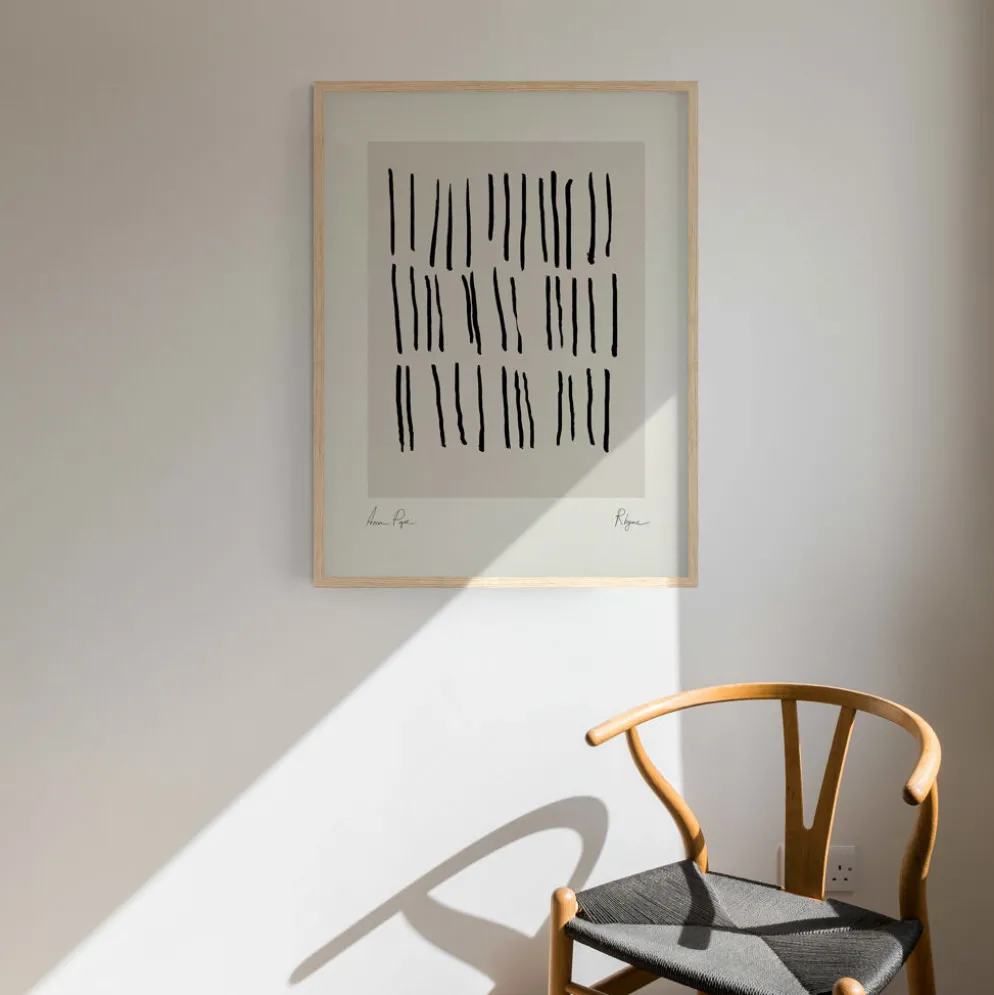 Tirage giclée abstrait, 50x70cm