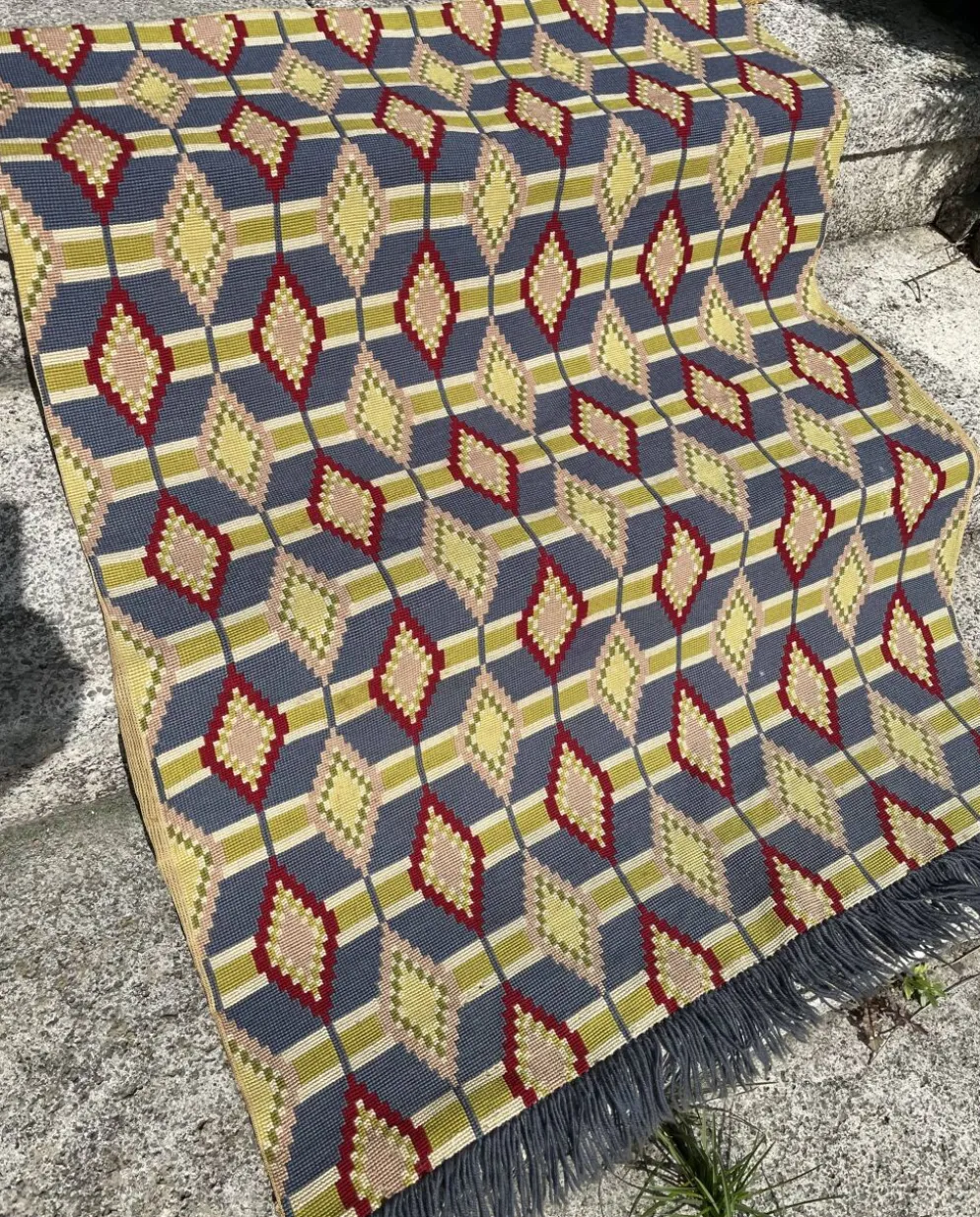 Tissage suédois 1940- 80x118cm