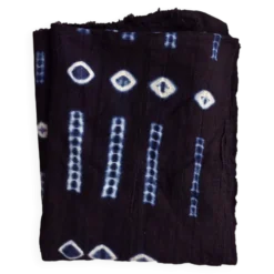 Tissu africain Bogolan fait main - 152 x 115 cm